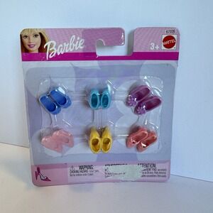 Vintage Mattel Barbie Heels / Shoes 67036  6 Pairs NEW 2002 NOS
